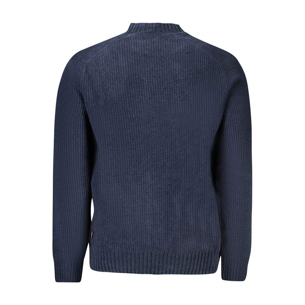 Hugo Boss Blue Cotton Men Sweater -   -  Hugo Boss.