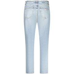 Guess Jeans Light Blue Cotton Women Jeans -   -  Guess Jeans.