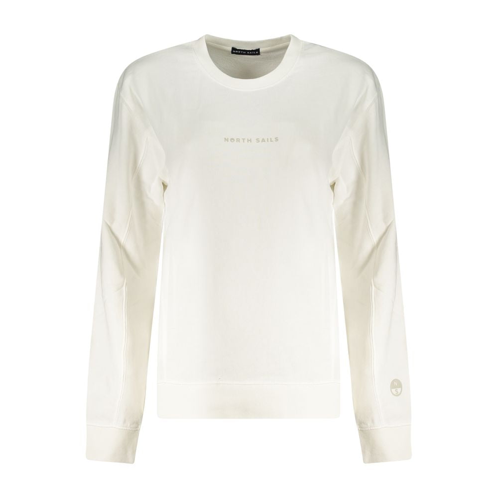 North Sails White Cotton Women Sweater -   -  North Sails.
