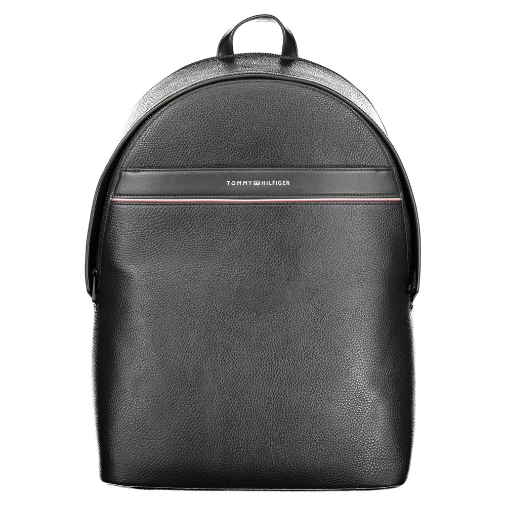 Tommy Hilfiger Black Polyester Men Backpack -   -  Tommy Hilfiger.