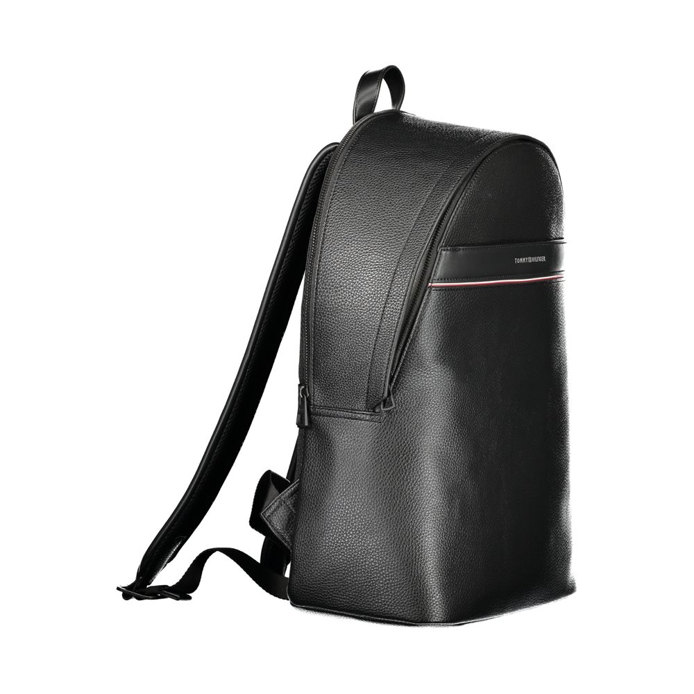 Tommy Hilfiger Black Polyester Men Backpack -   -  Tommy Hilfiger.