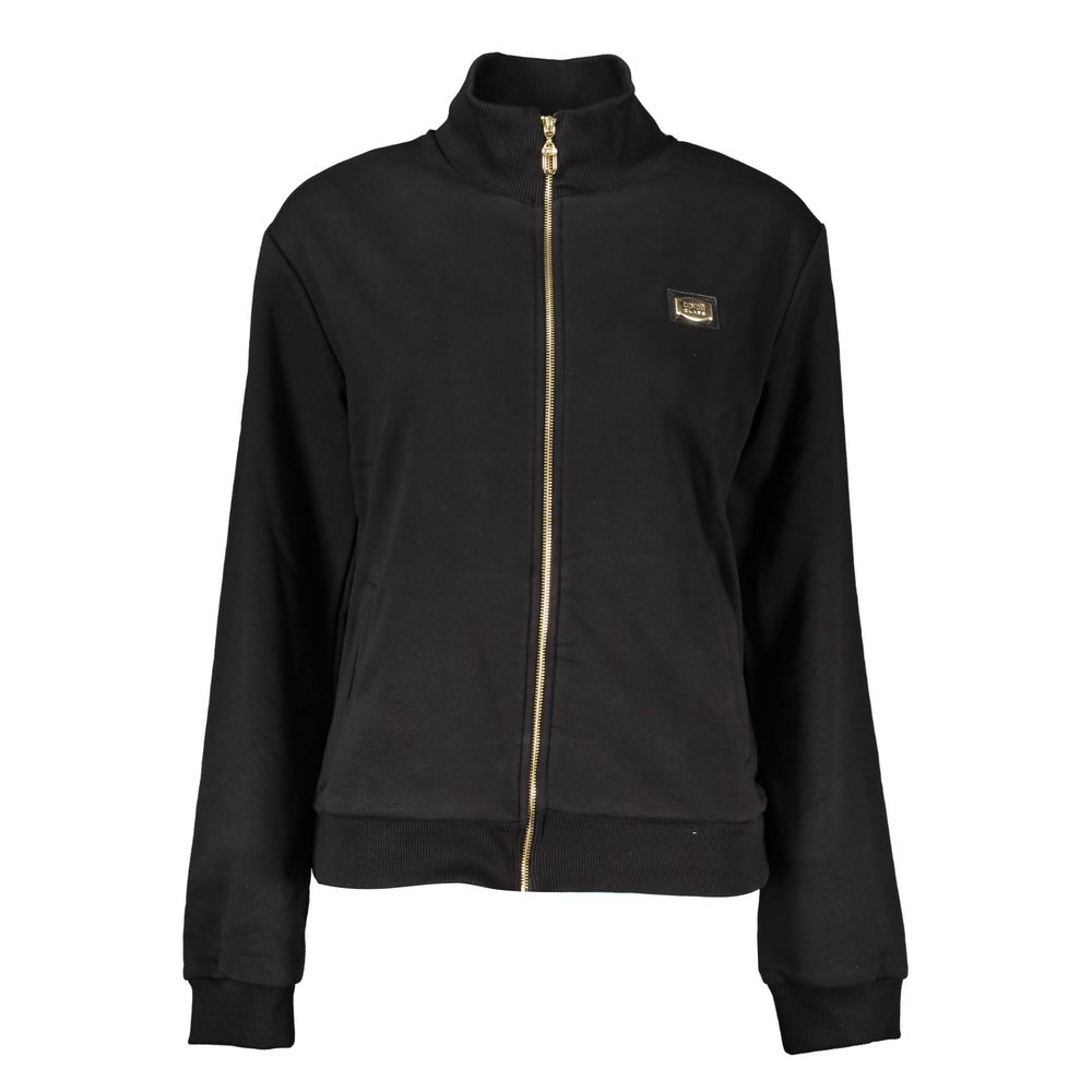 Cavalli Class Black Cotton Women Sweater -   -  Cavalli Class.