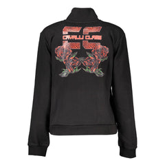 Cavalli Class Black Cotton Women Sweater -   -  Cavalli Class.