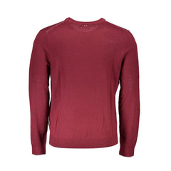 Napapijri Red Fabric Men Sweater -   -  Napapijri.