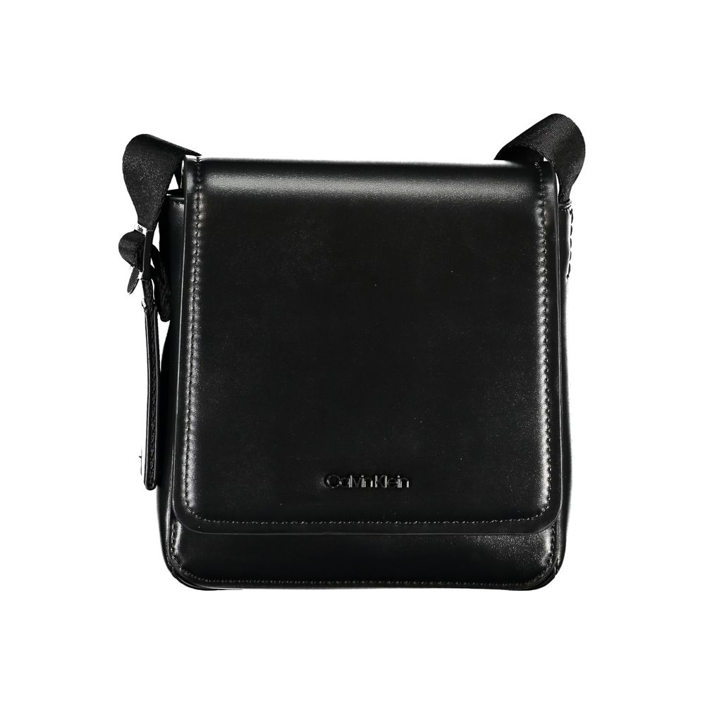 Calvin Klein Sleek Black Shoulder Bag with Logo Detail -  Shoulder Bag for Men -  Calvin Klein.