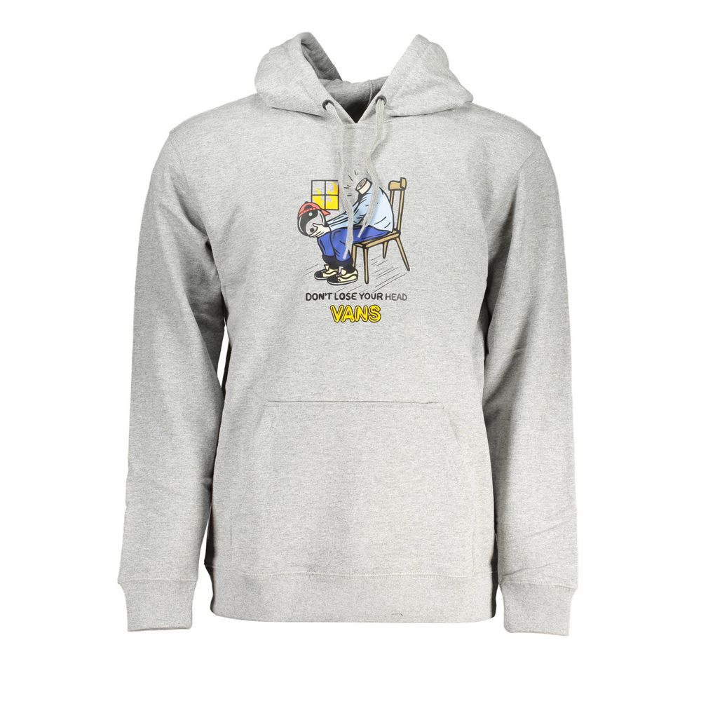 Vans Gray Cotton Men Sweater -   -  Vans.