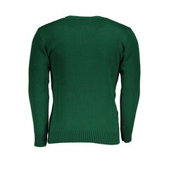 U.S. Grand Polo Green Fabric Sweater -   -  U.S. Grand Polo.
