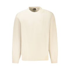 Hugo Boss Beige Cotton Men Sweater -   -  Hugo Boss.