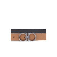 Ferragamo Gancini reversible Belt -   -  Ferragamo.