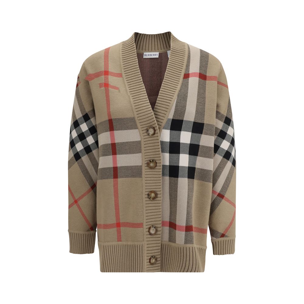 Burberry Check Archive wool Sweater -   -  Burberry.