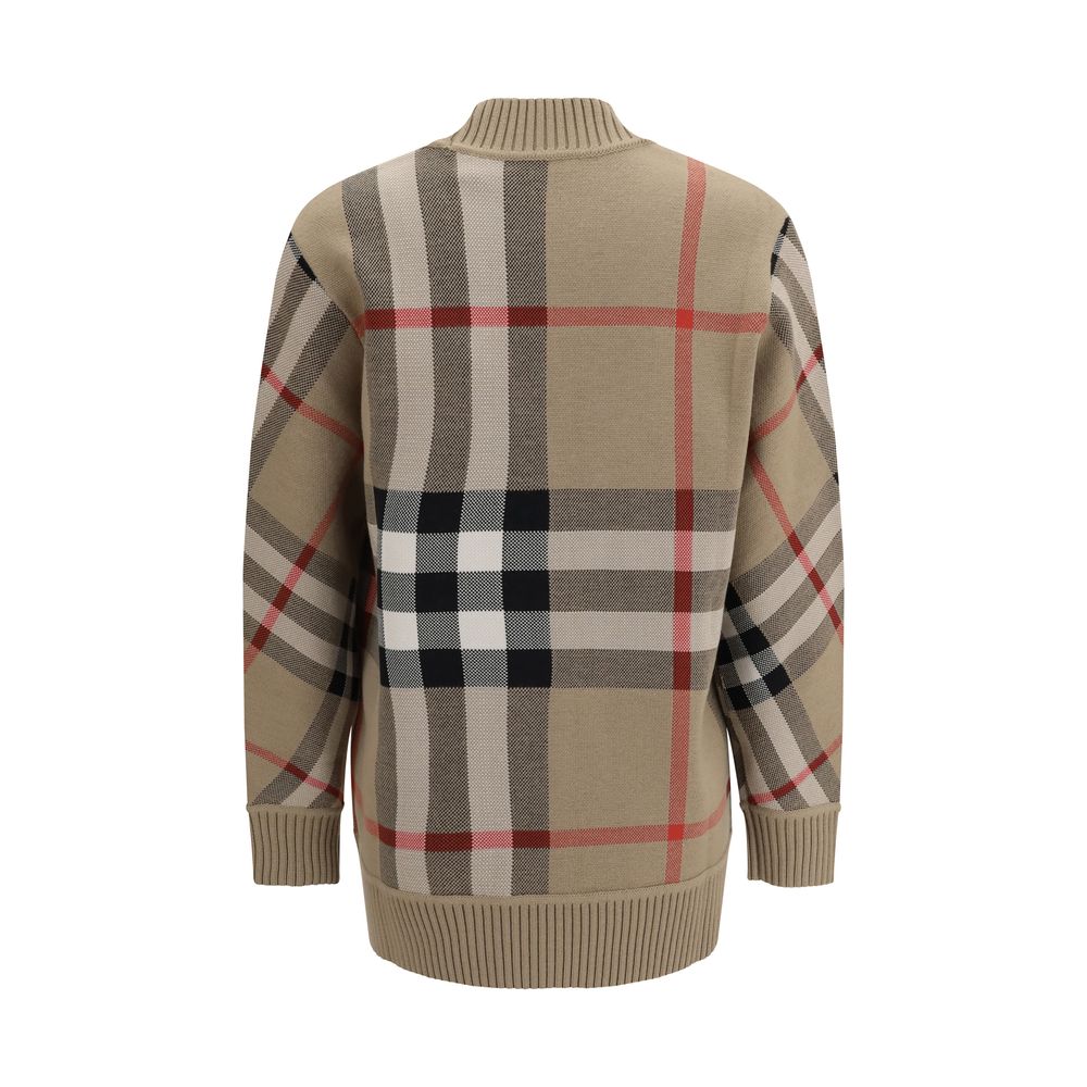 Burberry Check Archive wool Sweater -   -  Burberry.