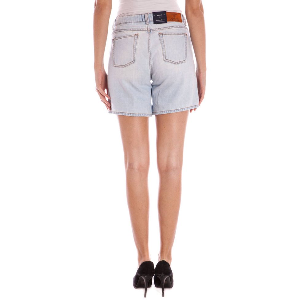 Gant Light Blue Cotton Women Jean -   -  Gant.
