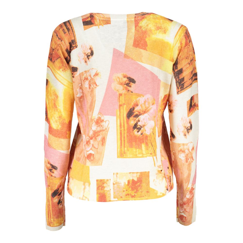 Desigual High Neck Contrast Detail Sweater -   -  Desigual.