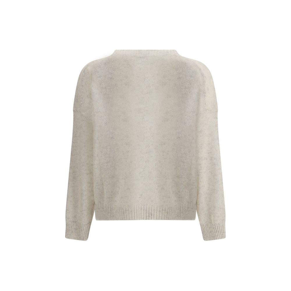 Brunello Cucinelli Lurex effect Sweater -   -  Brunello Cucinelli.
