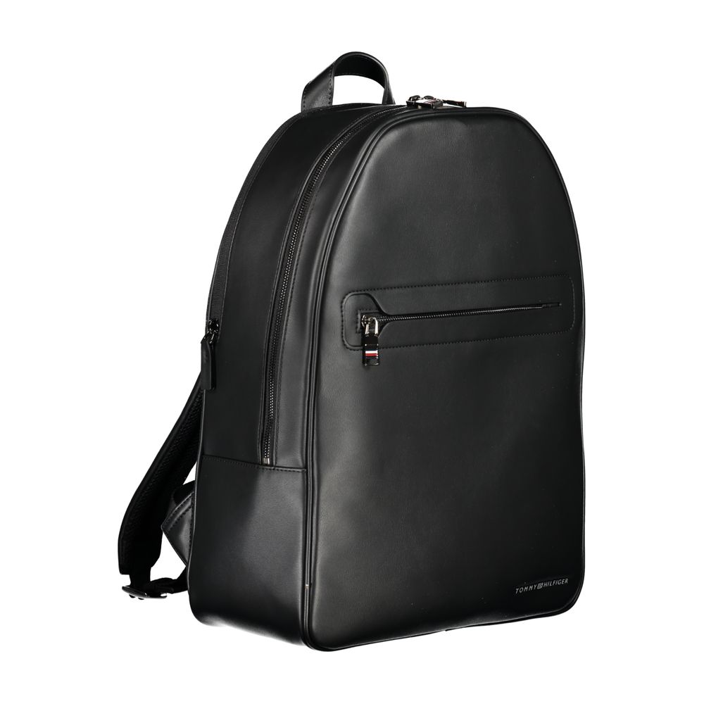 Tommy Hilfiger Black Polyester Backpack -   -  Tommy Hilfiger.