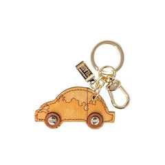 Alviero Martini Prima Classe Beige Leather Keychain -   -  Alviero Martini Prima Classe.