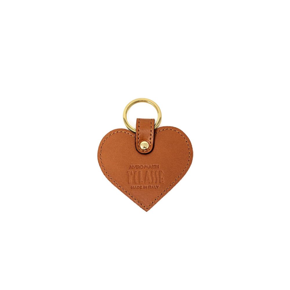 Alviero Martini Prima Classe Beige Leather Keychain -   -  Alviero Martini Prima Classe.