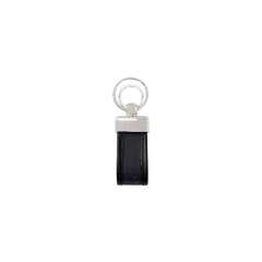 Alviero Martini Prima Classe Black Leather Keychain -   -  Alviero Martini Prima Classe.
