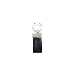 Alviero Martini Prima Classe Black Leather Keychain -   -  Alviero Martini Prima Classe.