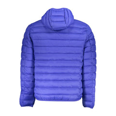 Norway 1963 Chic Blue Polyamide Hooded Jacket -   -  Norway 1963.