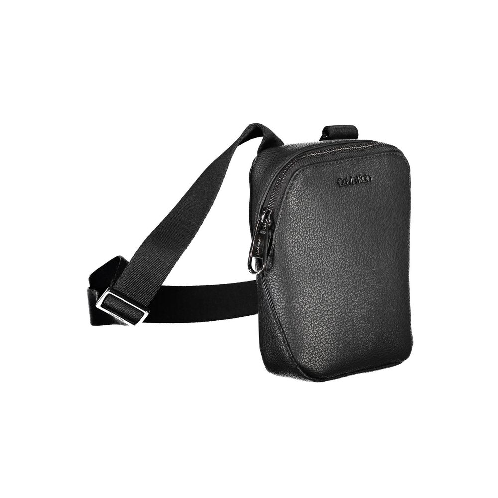 Calvin Klein Sleek Black Shoulder Bag with Logo Detail -  Shoulder Bag for Men -  Calvin Klein.