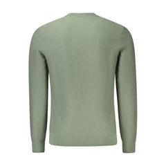 Hugo Boss Green Cotton Men Sweater -   -  Hugo Boss.