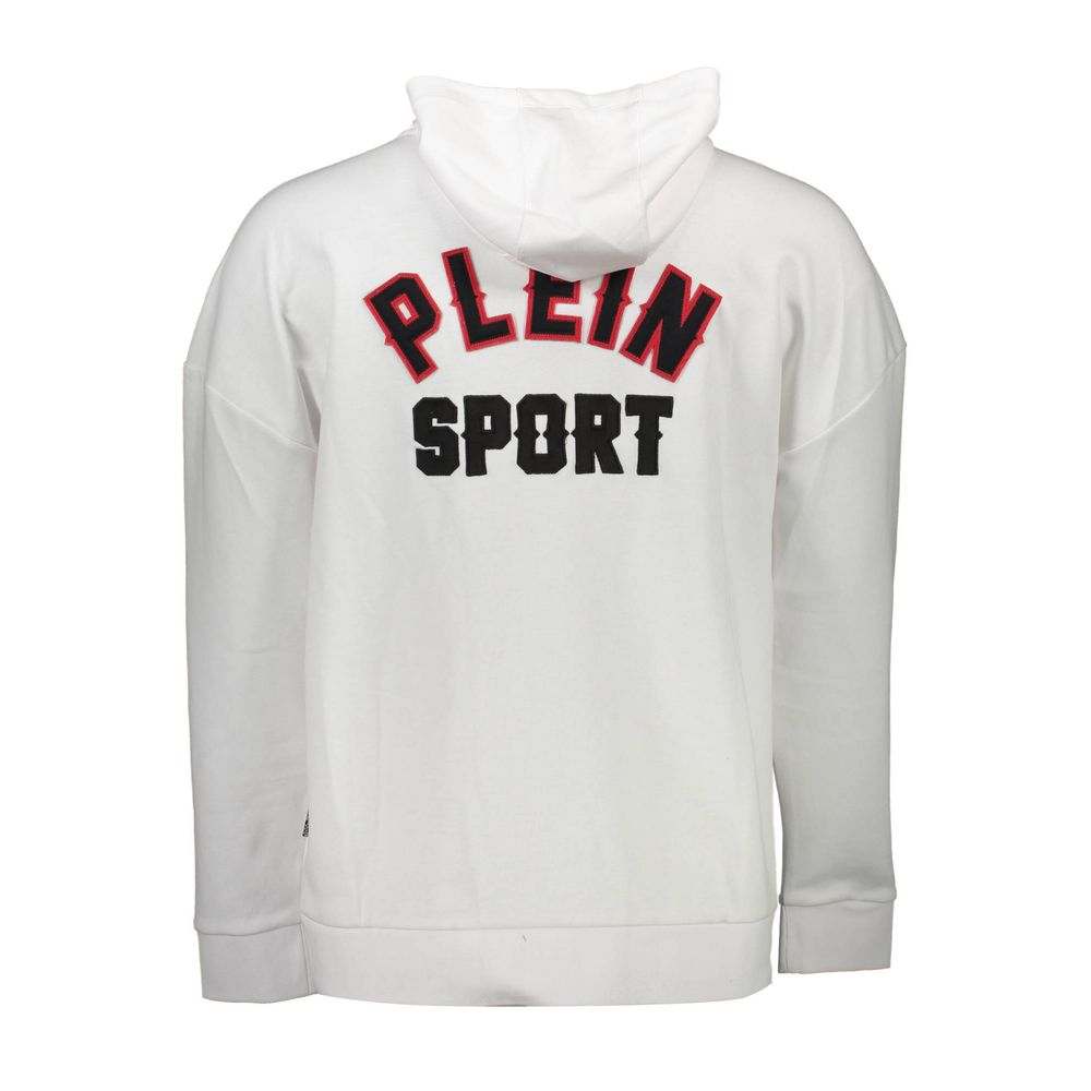 Plein Sport White Cotton Men's Sweater -   -  Plein Sport.