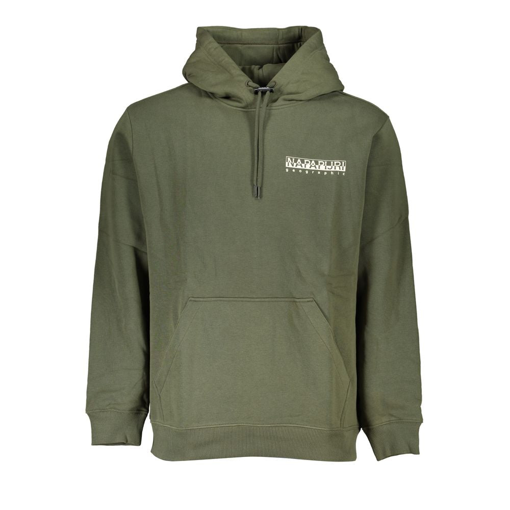 Napapijri Green Cotton Men Sweater -   -  Napapijri.