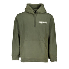 Napapijri Green Cotton Men Sweater -   -  Napapijri.
