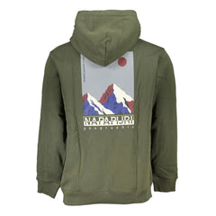 Napapijri Green Cotton Men Sweater -   -  Napapijri.