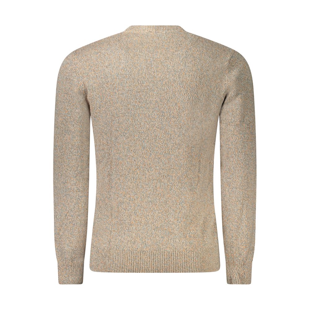 Guess Jeans Beige Cotton Men Sweater -   -  Guess Jeans.