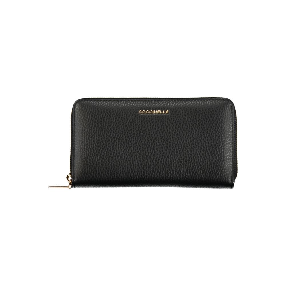 Coccinelle Elegant Leather Wallet with Multiple Compartments -   -  Coccinelle.
