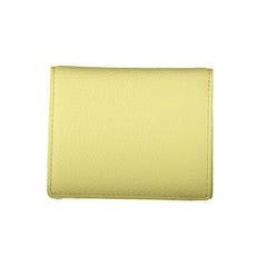 Coccinelle Yellow Leather Wallet -   -  Coccinelle.