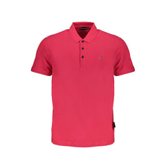 Napapijri Pink Cotton Polo Shirt -   -  Napapijri.