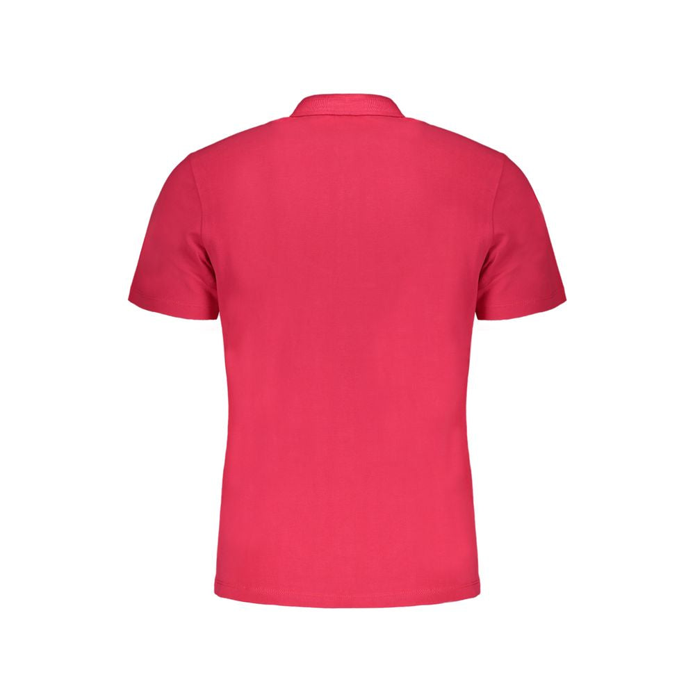 Napapijri Pink Cotton Polo Shirt -   -  Napapijri.