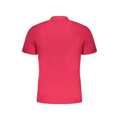 Napapijri Pink Cotton Polo Shirt -   -  Napapijri.
