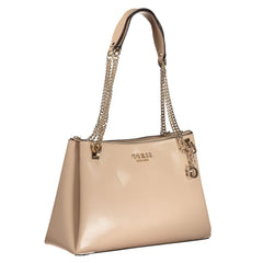 Guess Jeans Beige Polyethylene Handbag -   -  Guess Jeans.