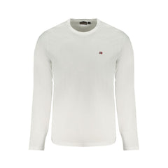 Napapijri White Cotton T-Shirt -   -  Napapijri.