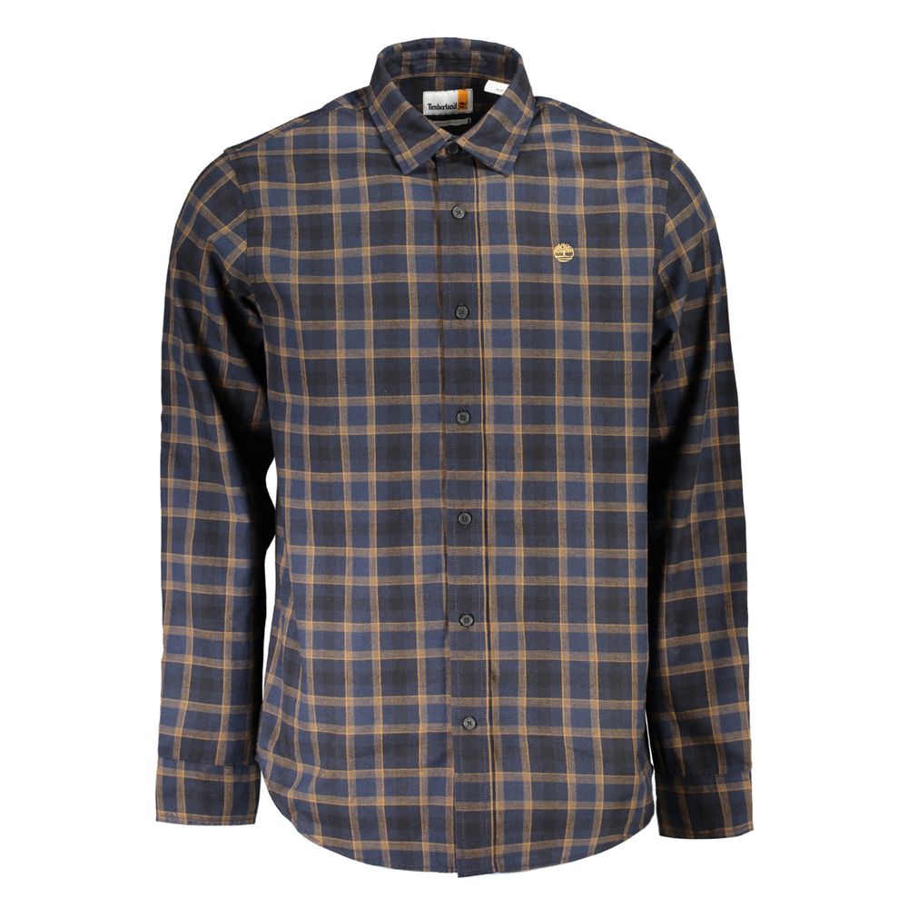 Timberland Blue Cotton Shirt -   -  Timberland.