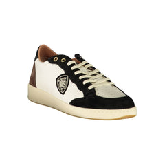 Blauer White Polyester Sneaker -   -  Blauer.