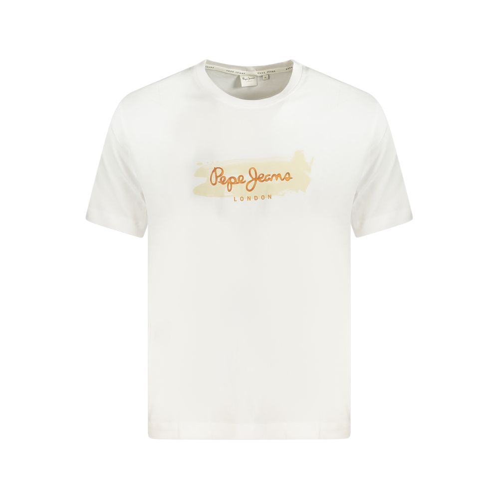 Pepe Jeans White Cotton T-Shirt -   -  Pepe Jeans.