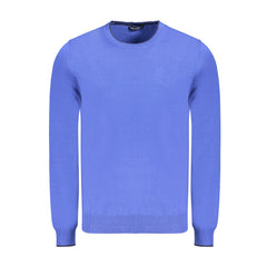 North Sails Blue Cotton Men Sweater -   -  North Sails.