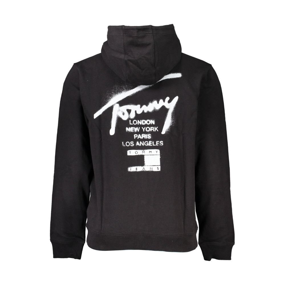 Tommy Hilfiger Black Cotton Men Sweater -   -  Tommy Hilfiger.
