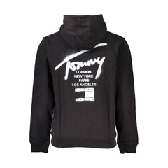 Tommy Hilfiger Black Cotton Men Sweater -   -  Tommy Hilfiger.