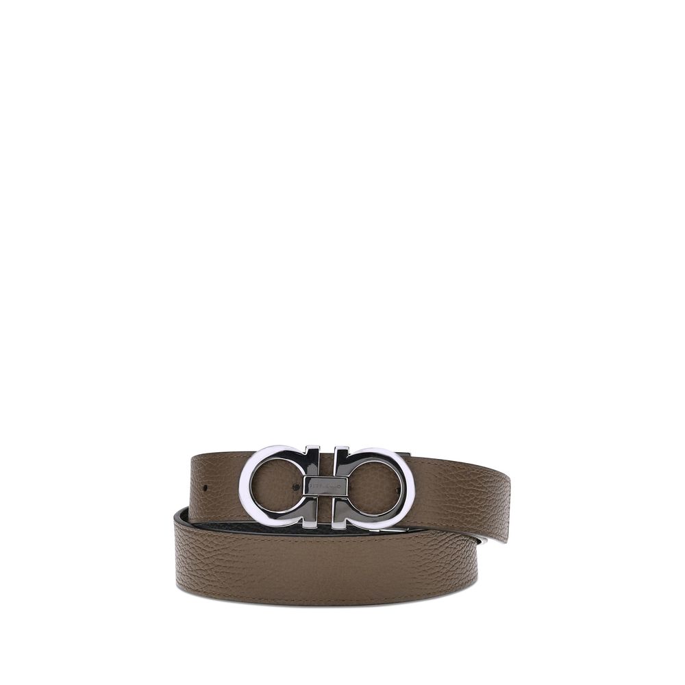 Ferragamo Reversible leather Belt -   -  Ferragamo.