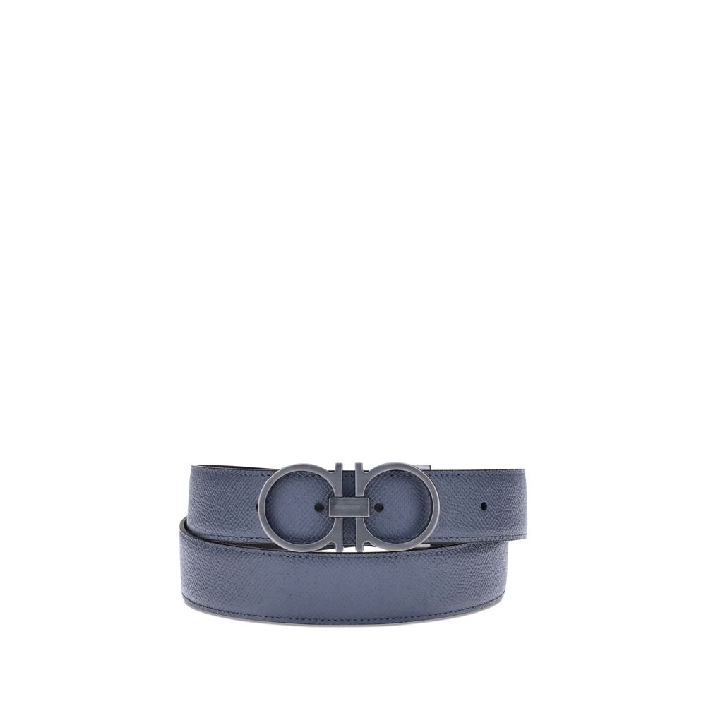 Ferragamo Leather reversible Belt -   -  Ferragamo.