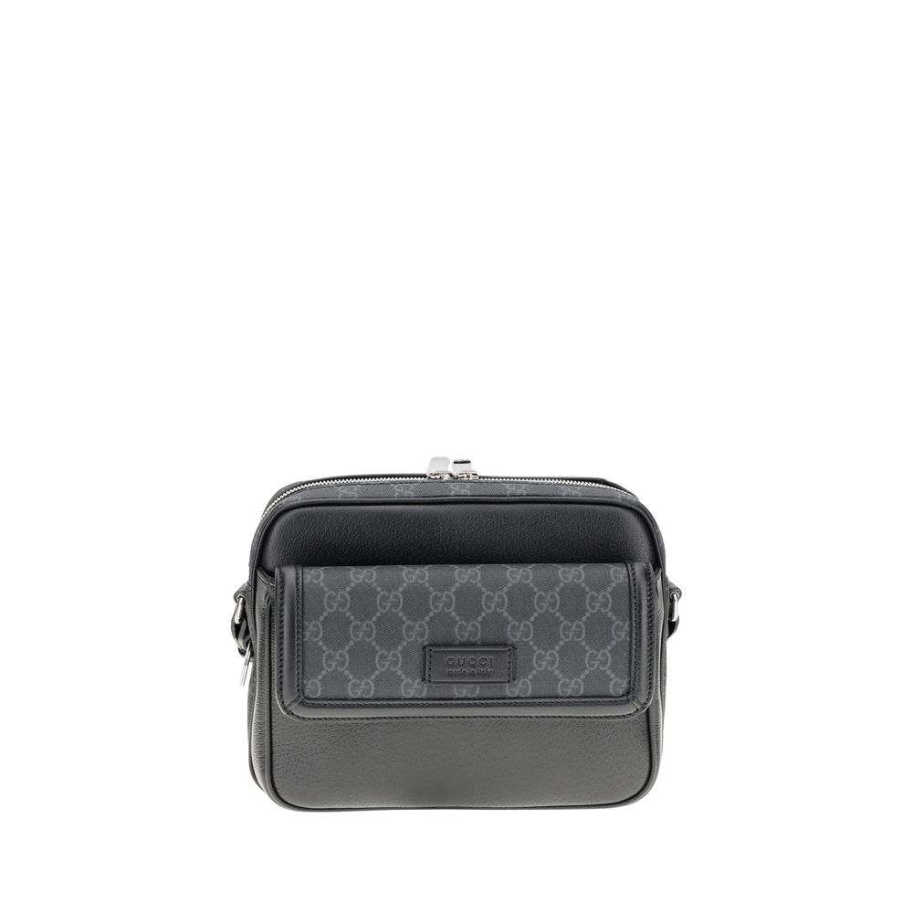 Gucci GG Supreme Shoulder Bag -   -  Gucci.