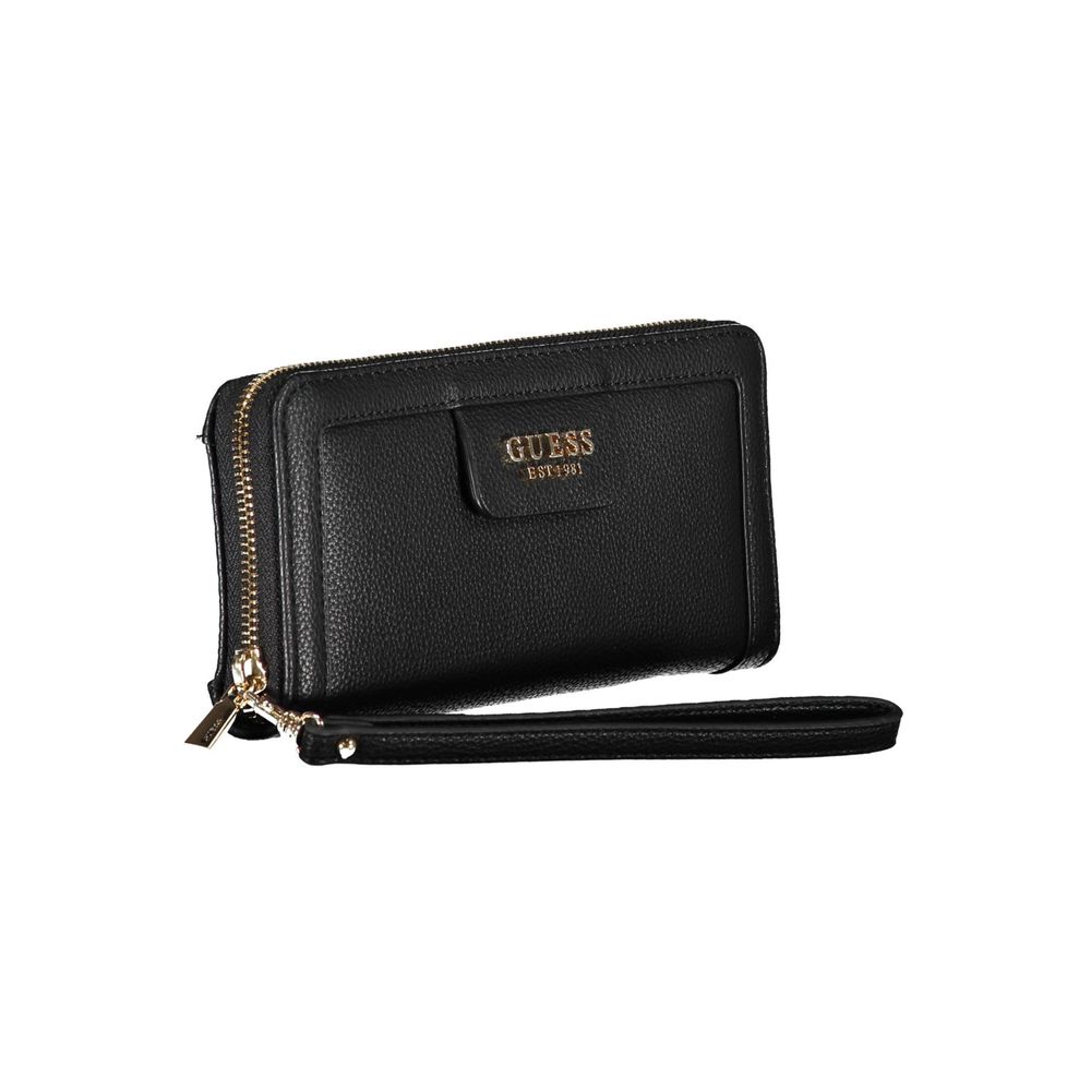 Guess Jeans Black Polyethylene Women Wallet -   -  Guess Jeans.