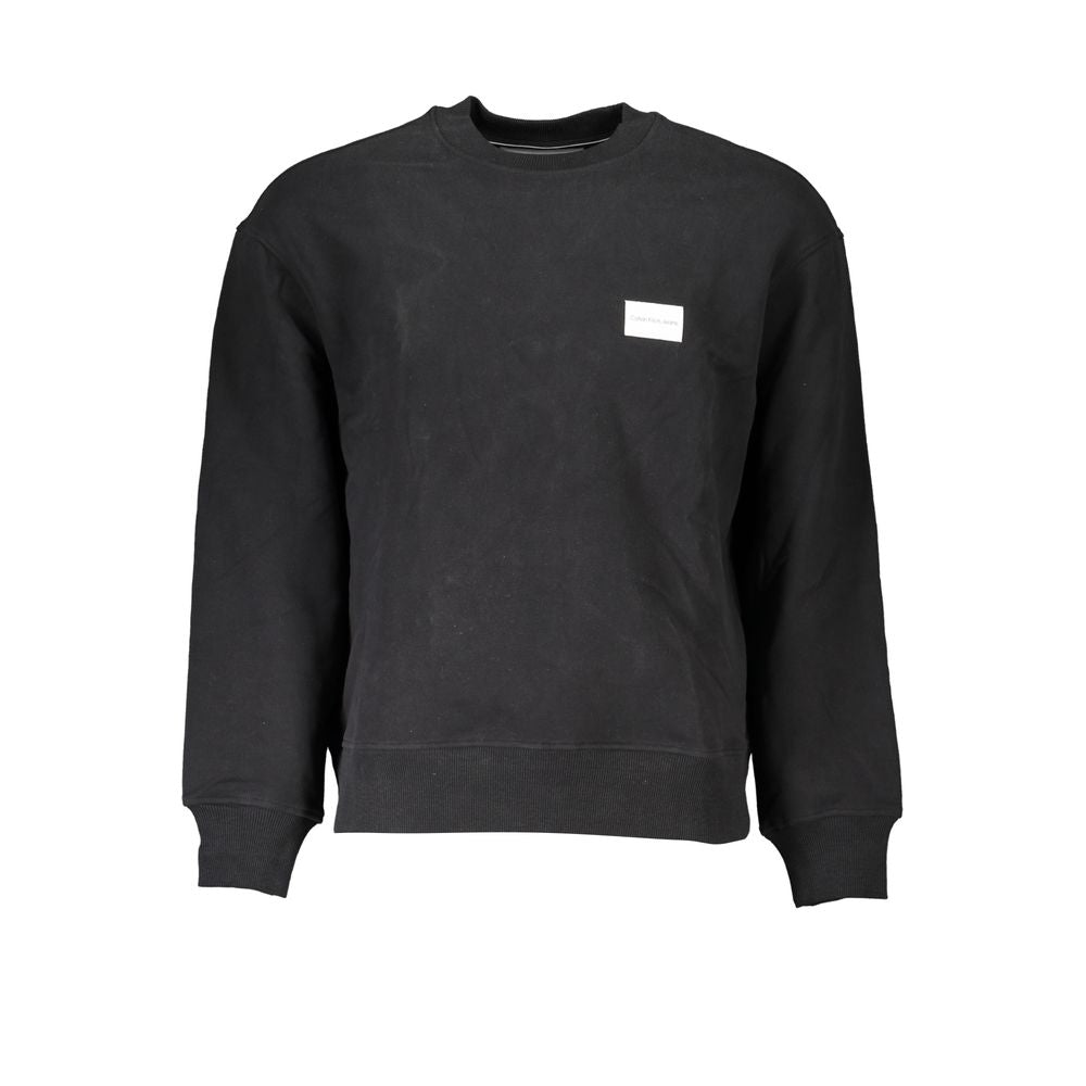 Calvin Klein Black Cotton Sweater -   -  Calvin Klein.