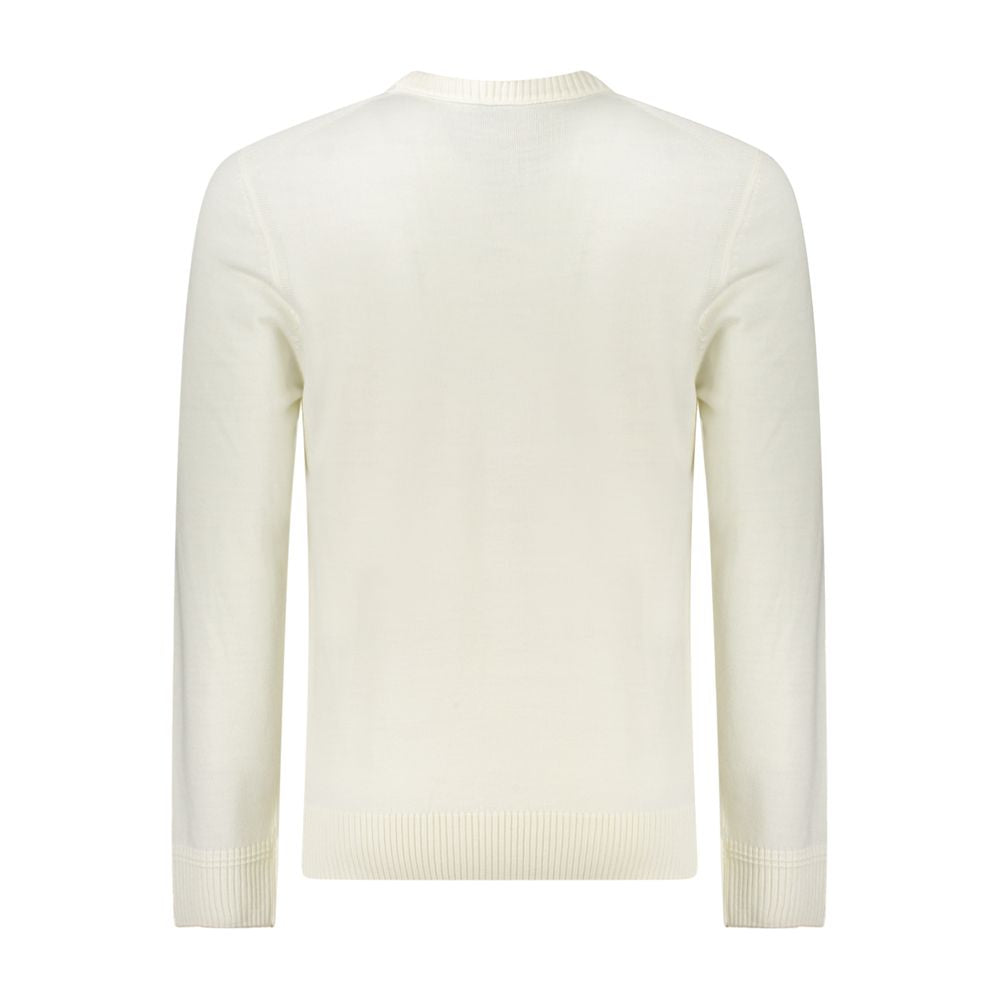 Hugo Boss White Wool Men Sweater -   -  Hugo Boss.